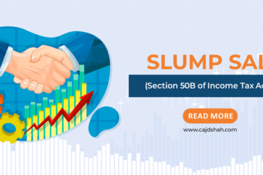 Slump Sale Section 50B of Income Tax Act 1961