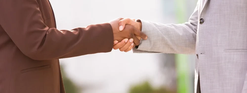 Business Partners Handshaking