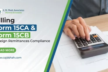 Banner-Filing Form 15CA & Form 15CB - Foreign Remittances Compliance